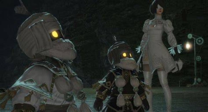 2P in Nier Raid Final Fantasy XIV