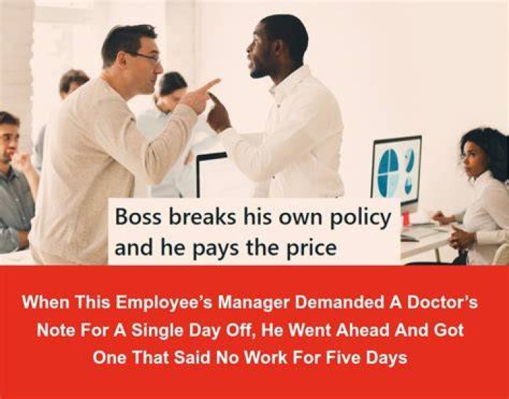 A boss has demanded an employee either come into the office or take sick leave after they claimed to have hay fever. Photo / Instagram