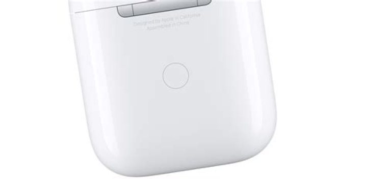 Airpods case rear button