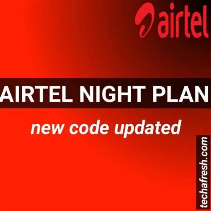Airtel Night Plan Code 100 for 1GB & 500MB for N25 Nigeria 2024 Hostziza