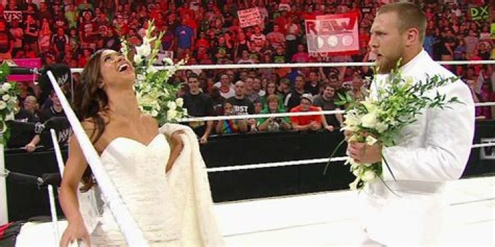 AJ Lee Daniel Bryan Wedding