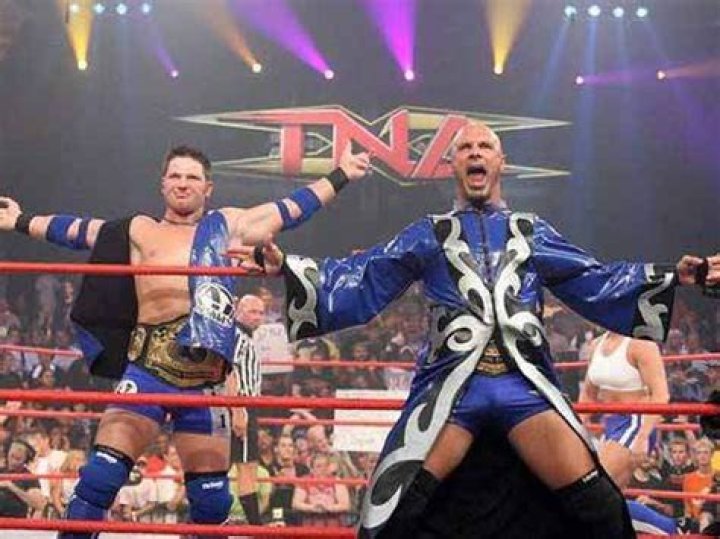 AJ Styles and Christopher Daniels in TNA