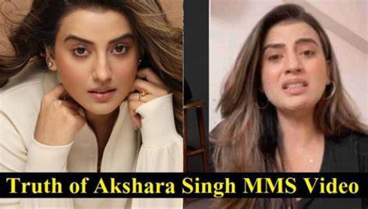 Akshara Singh Leaked MMS 'Accha MMS video tha aapka' Akshara Singh