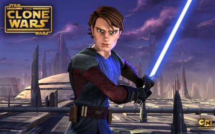 Anakin in The Clone Wars Ghosts of MOrtis