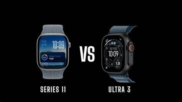 Apple Watch Series 3 in black and nike red color
