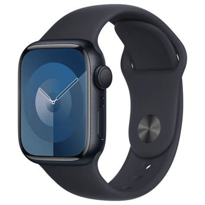 Apple Watch Series 7 in black and red colors