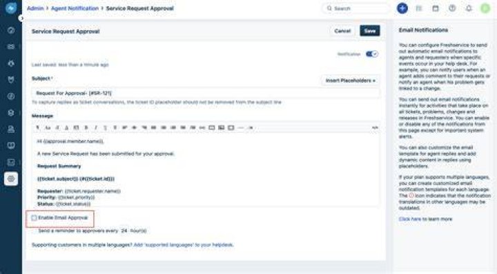 Approving or rejecting requests via email - Documentation for Remedy Change Management 20.02