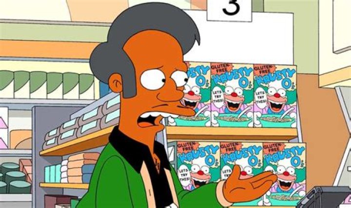 Apu distraught in The Simpsons Eight Misbehavin'