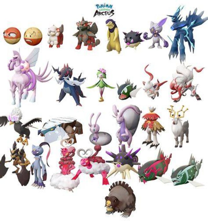 Arceus' Pokédex, According To Leaks