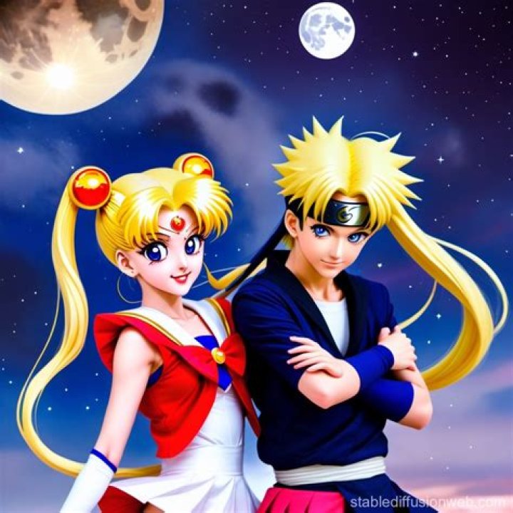 Ayashimon naruto sailor moon
