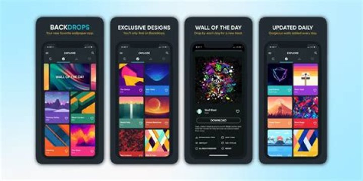 Backdrops wallpaper app