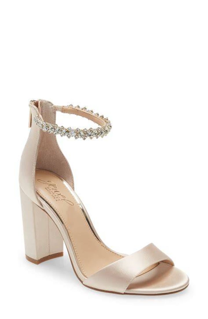 Badgley Mischka Collection Louise Ankle Strap Sandal
