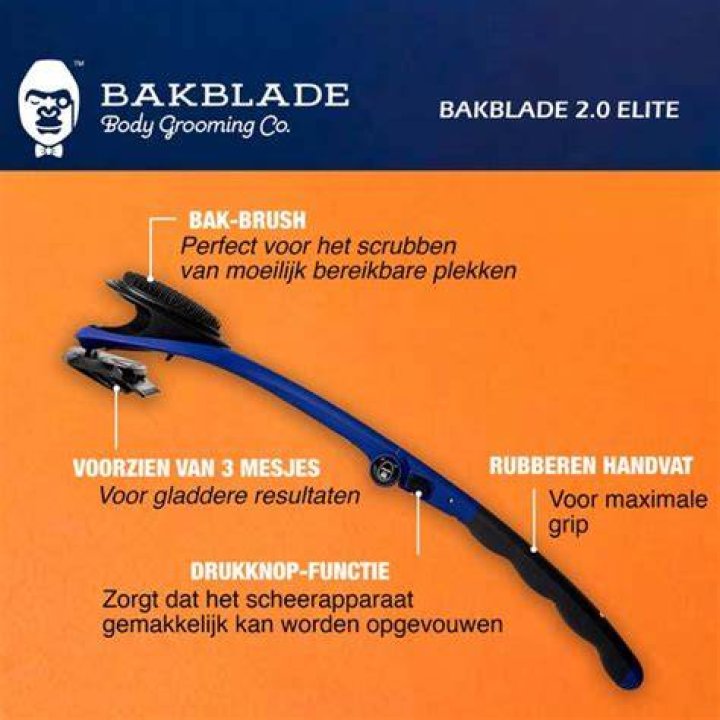 baKblade 2.0 PLUS Back Shaver baKblade 2.0 PLUS Back Shaver