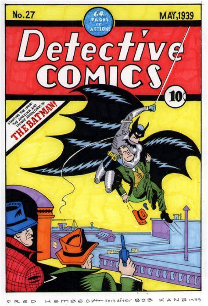 Batman from Detective Comics 27 Cover