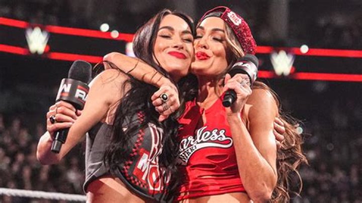 Brie and Nikki Bella check each other's baby bumps