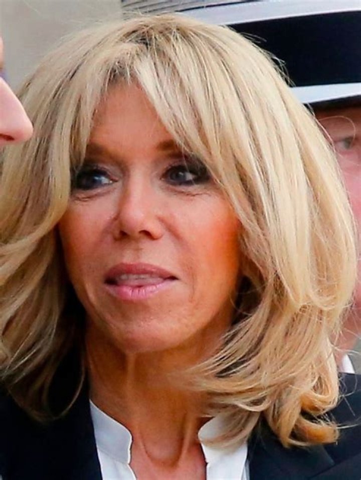 Brigitte Macron channels a new dishevelled hairstyle in New York Hair