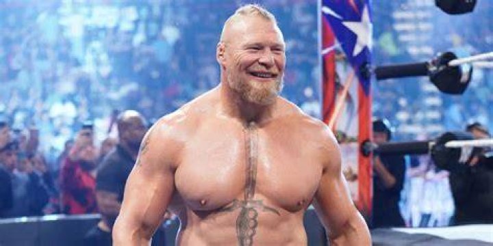 Brock Lesnar Backstage