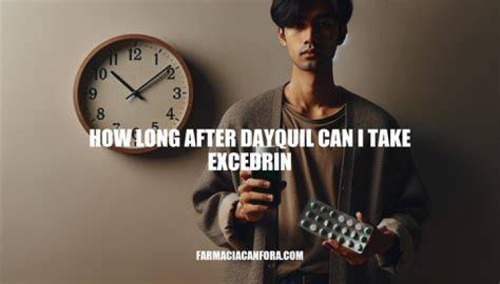 Can I Take Excedrin And Dayquil