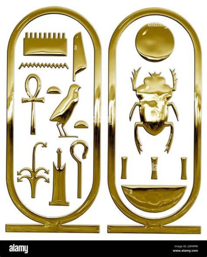 Cartouche of Tutankhamun