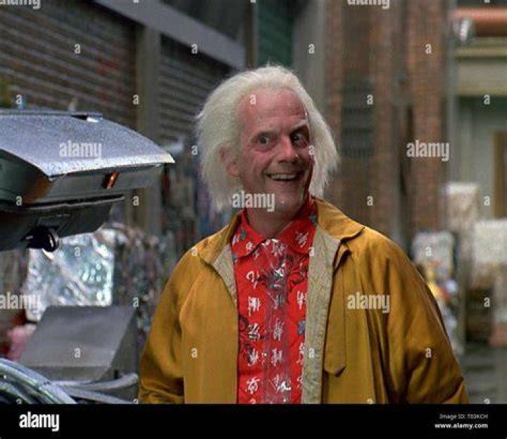 Christopher Lloyd Back To The Future