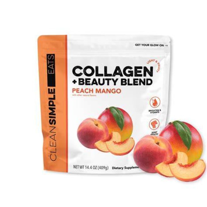 Clean Simple Eats Peach Mango Super Collagen Mix