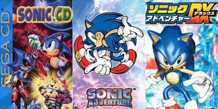 Covers for Sonic 06, Sonic Adventure 2, and Battle Sonic and the Black Knight