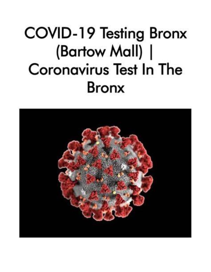COVID-19 Testing Bronx (Bartow Mall)