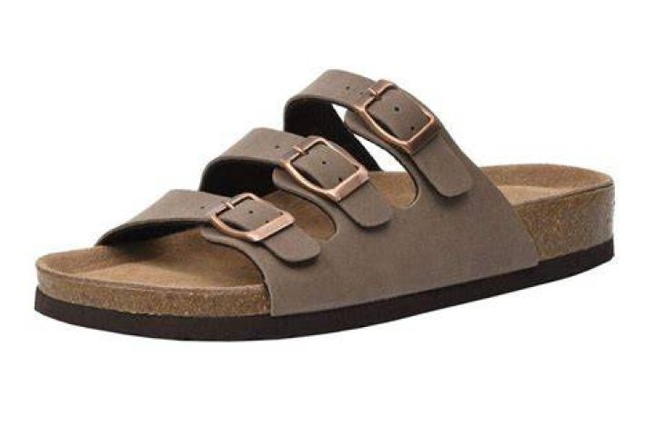 cushionaire lela cork, sandals for wide feet
