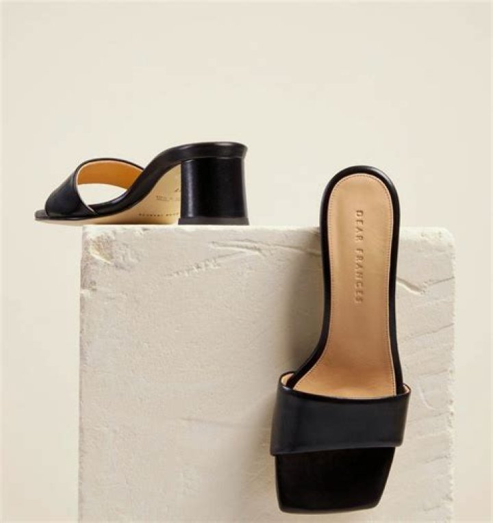 Dear Frances Chaise Mule comfortable wedding shoes