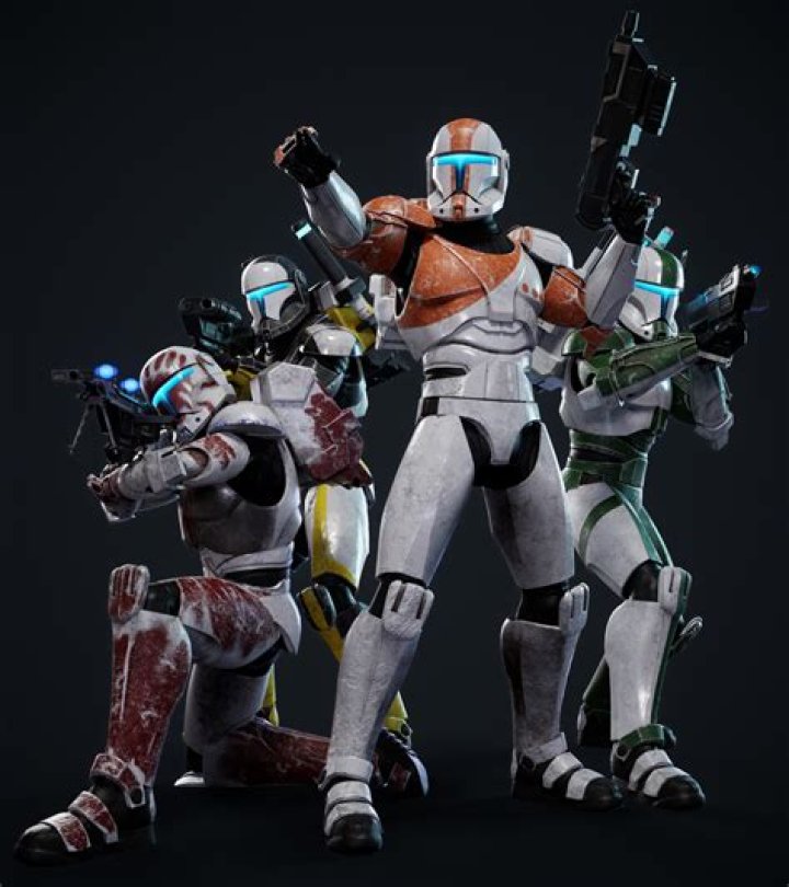 Delta Squad From Star Wars Republic Commando