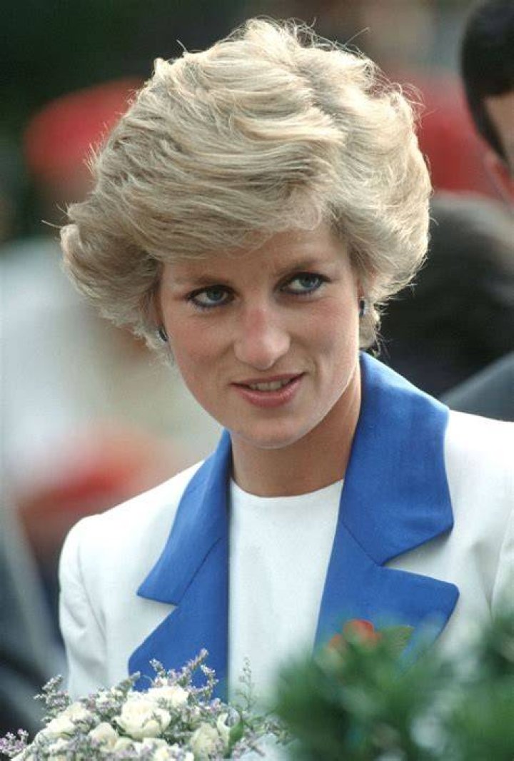 Diana, the Princess of Wales holds son Prince Harry while royal families posed for photographers at the Royal Palace, in Majorca, Spain. Photo / AP