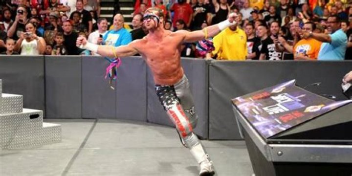 Dolph Ziggler dressed as Ultimate Warrior 