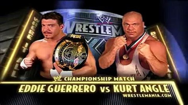 Eddie Guerrero Kurt Angle