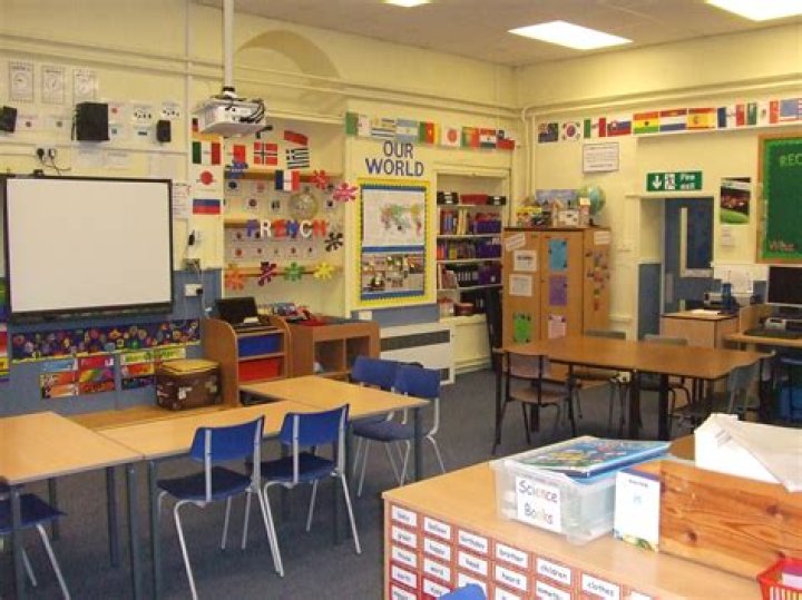Eidleen Primary School classroom Eidleen Primary School classroom