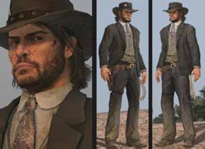 Elegant Suit Red Dead Redemption
