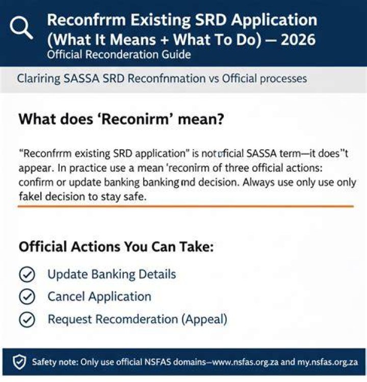 Existing SRD application Existing SRD application