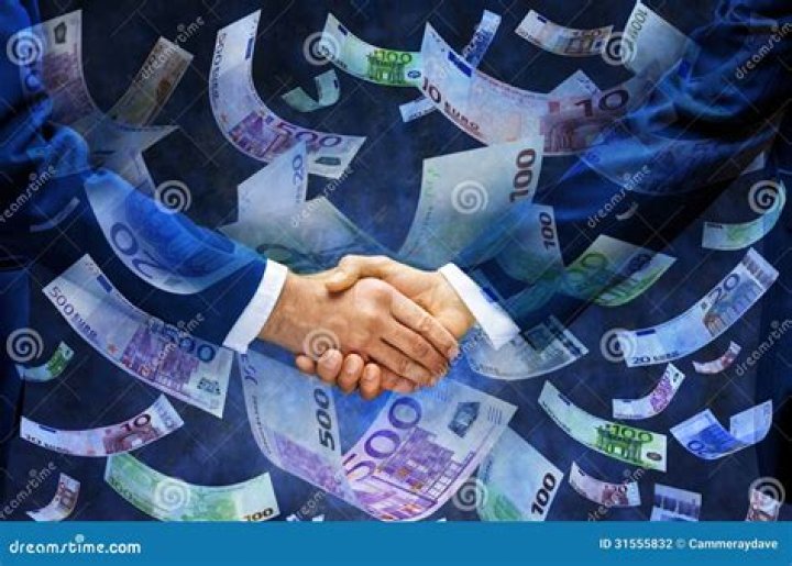 Handshake with Euros