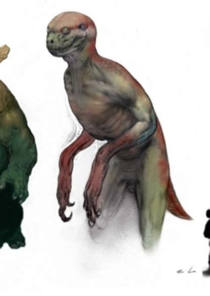 Human-dinosaur hybrid Fan Casting