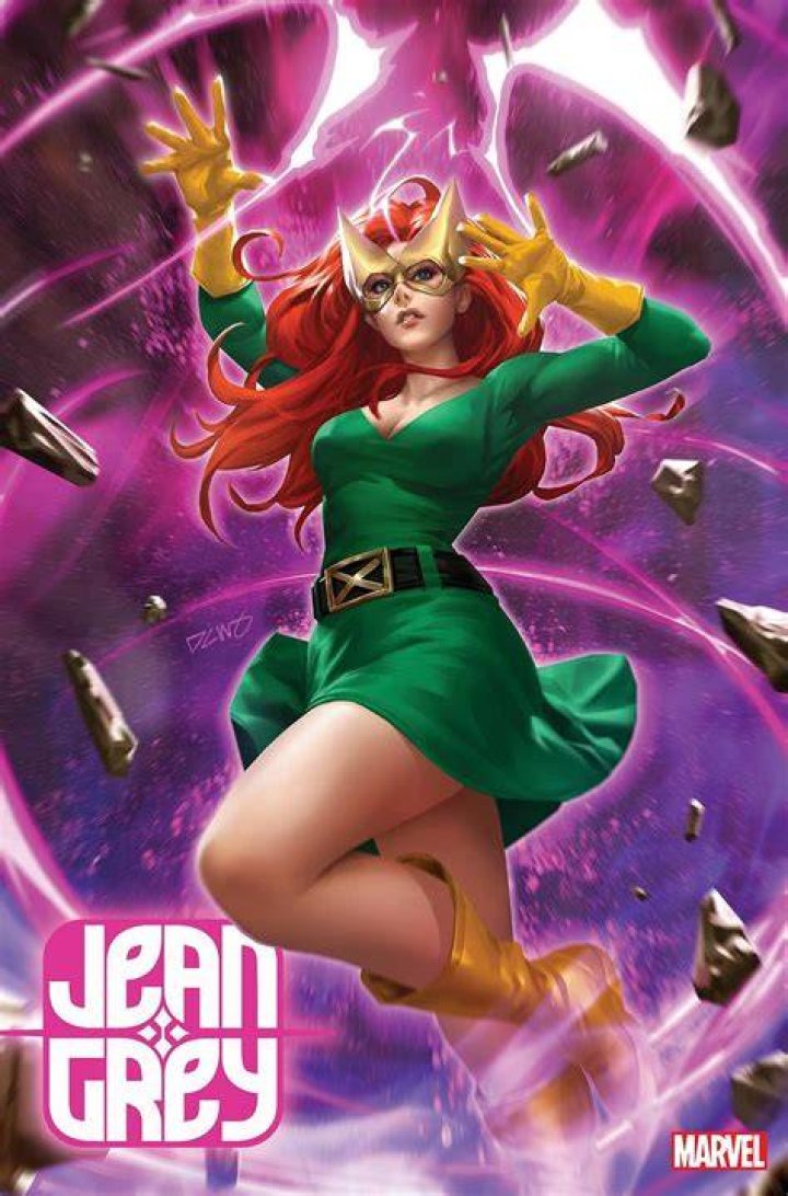 Jean Grey enhanced by the Phoenix Force in X-Men Dark Phoenix