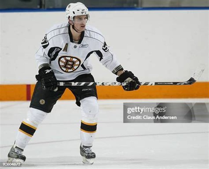 Jeff at a Bruins game in Stronger.