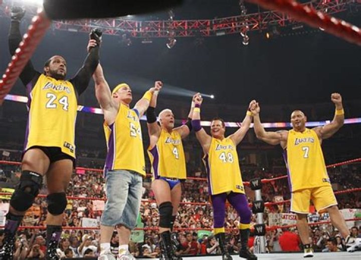 John Cena MVP Lakers Jerseys