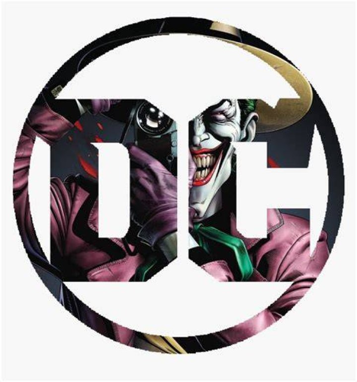 Joker and DC Comics Logo