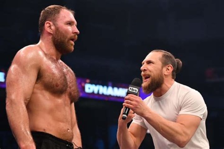 Jon Moxley and Bryan Danielson on the September 14 edition of AEW Dynamite
