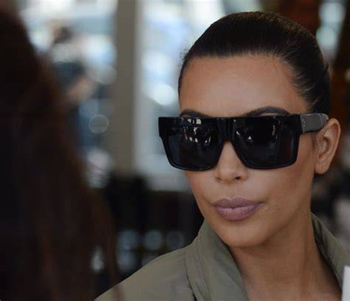 Kim K With Glasses