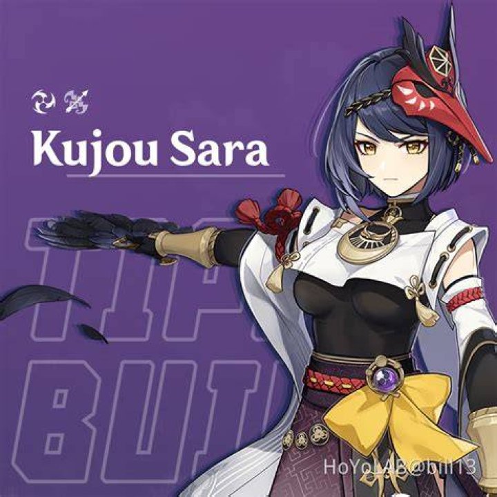 Kujou Sara Elemental Burt In Genshin Impact