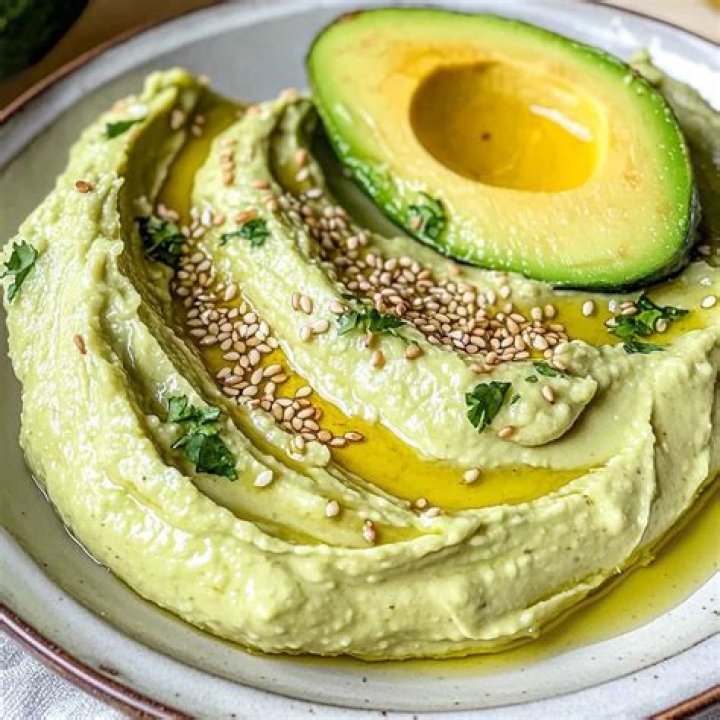 Latkes and avocado spread 