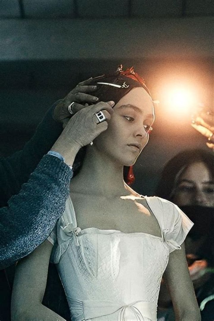 Lily-Rose Depp as Ellen Hutter in the first look at Robert Eggers' Nosferatu