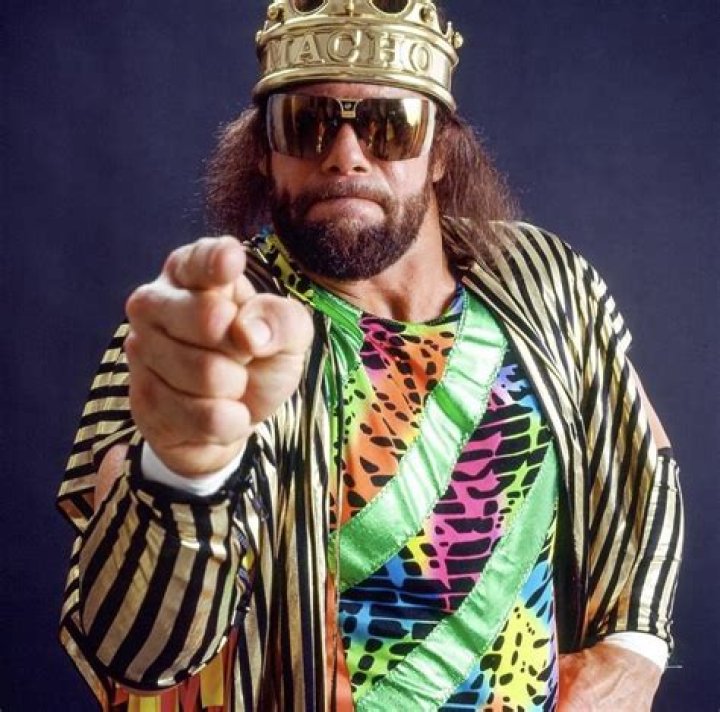 Macho Man's "madness" look in WCW