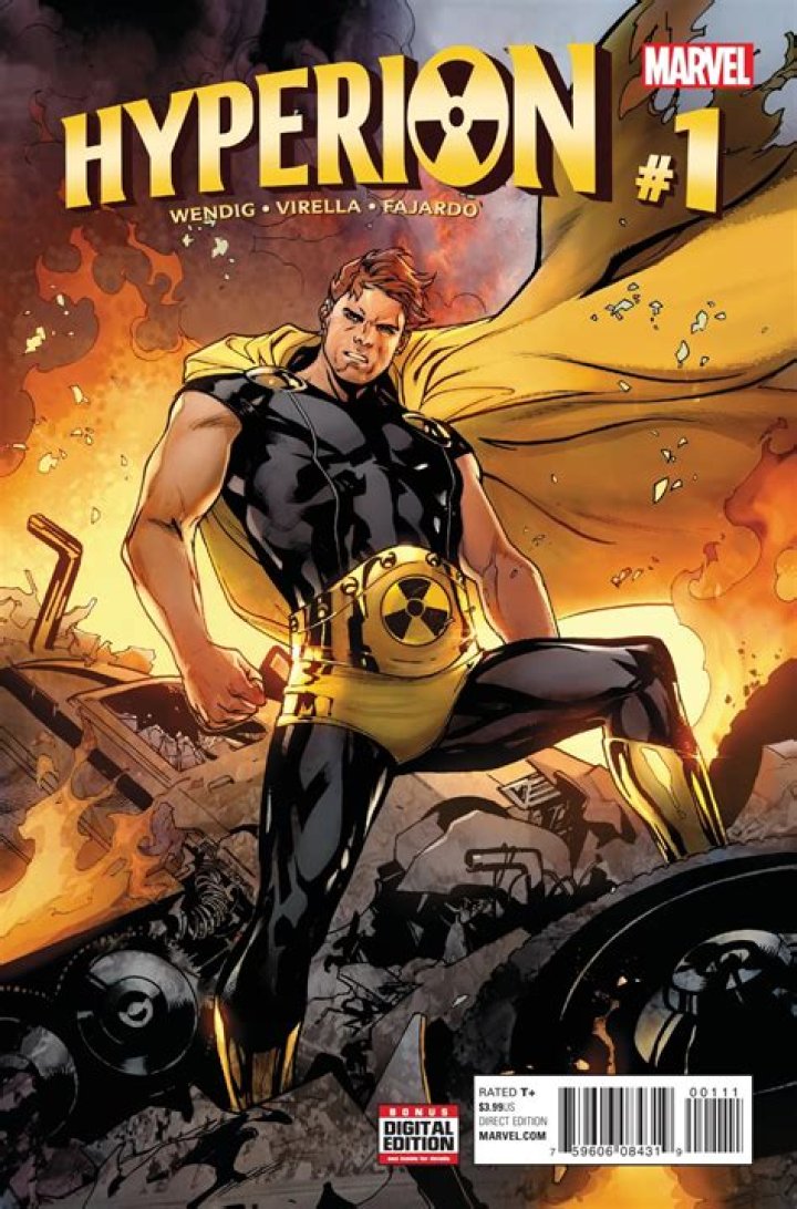Marvel Hyperion Comic Art