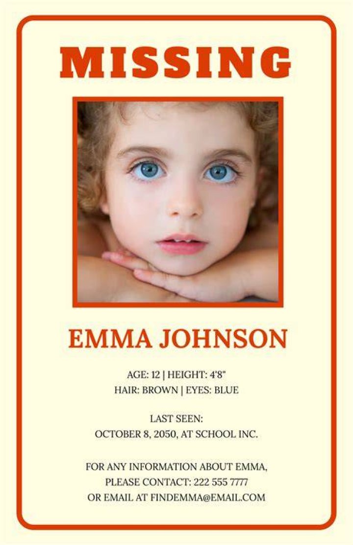 Missing Child, Missing Persons, Jefferson Parish, Age Progression